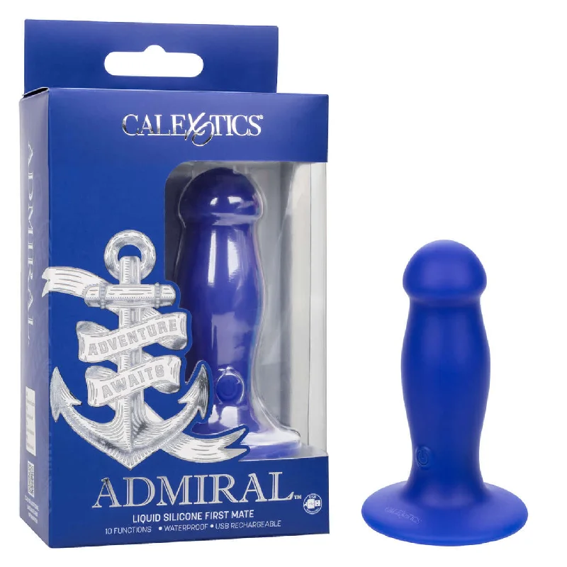 Admiral First Mate Liquid Silicone Vibrating Probe by California Exotic Novelties