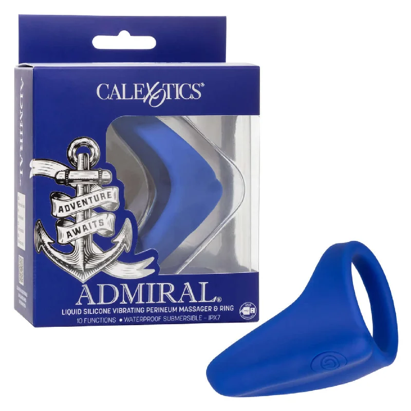 Admiral Liquid Silicone Vibrating Perineum Massager and Ring: Your Ultimate Companion for Pleasure and Comfort