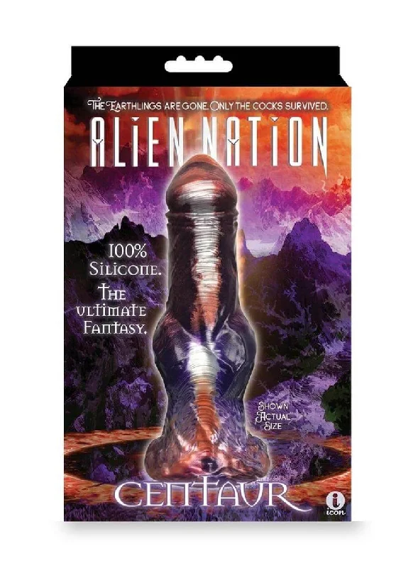 Icon Brands Alien Nation Cerberus Glow in the Dark Silicone Dildo