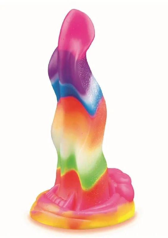 Alien Nation Venomous Glow-in-the-Dark Silicone Creature Dildo - Gold