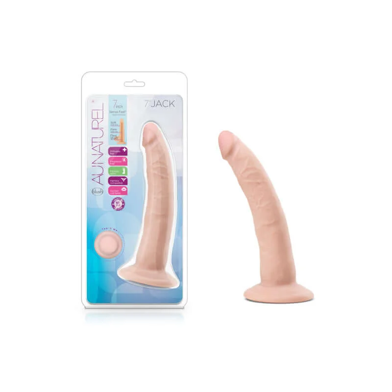 Au Naturel 7 inches Jack Beige Dildo from Blush Novelties