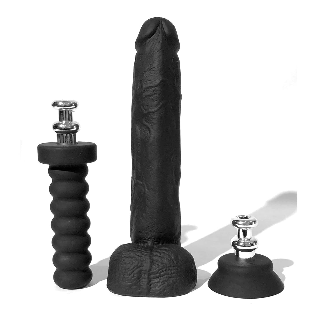 Boneyard Cock 10 Inch Silicone Dildo Tool Kit with Suction Cup and Handle