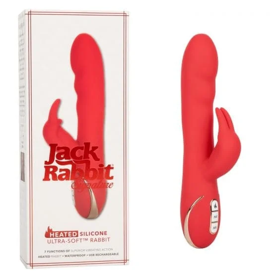 Calexotics Jack Rabbit Heated Silicone Ultra-Soft Rabbit