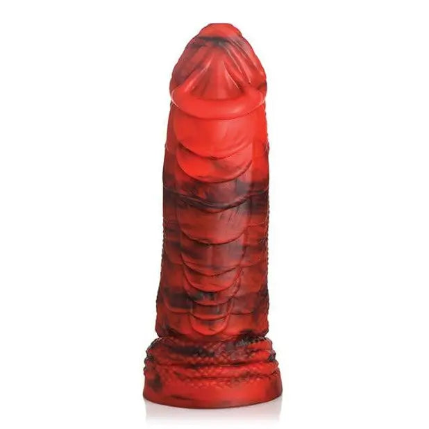 Creature Cocks Fire Dragon Scaly Silicone Dildo