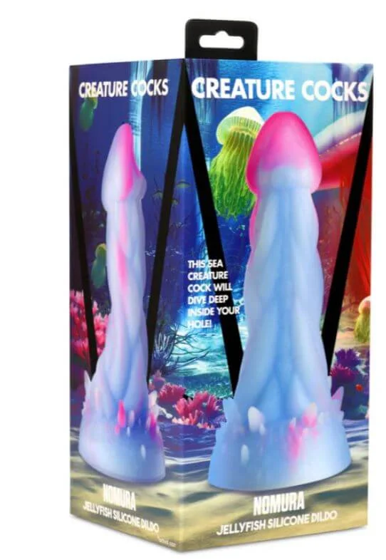 Creature Cocks Nomura Jellyfish Silicone Dildo - Premium Phthalate-Free Fantasy Toy