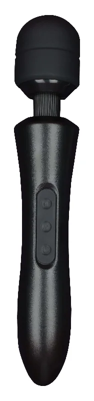 Edonista Gloria: The Premium Large Wand Vibrator in Black