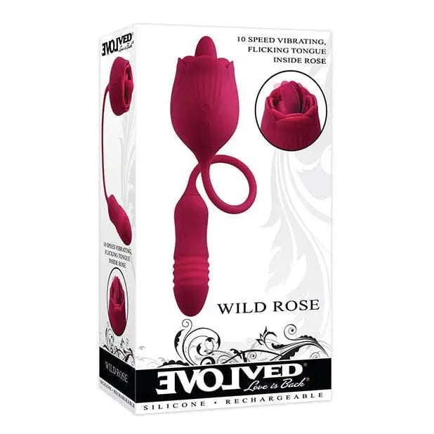 Evolved 'Wild Rose' Licking and Thrusting Toy