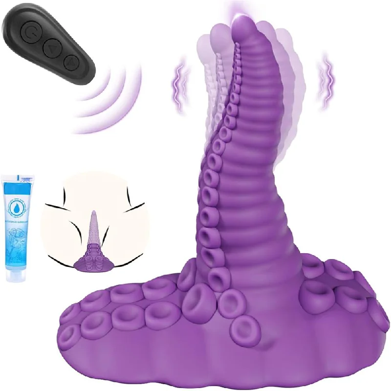 Ika® Fantasy Dragon Vibrating Suction Cup Dildo Silicone Tentacle Sucker