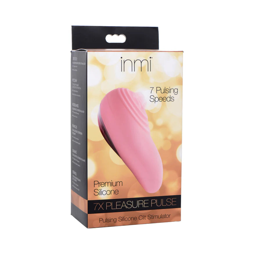 INMI 7X Pleasure Pulse Pulsing Silicone Clit Stimulator