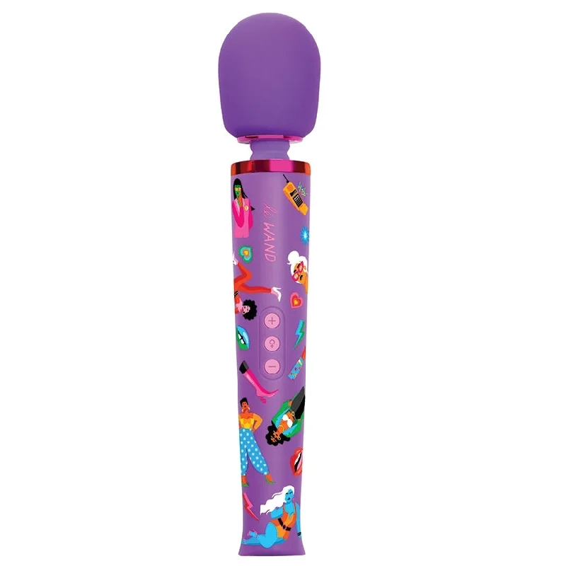 Le Wand x Jade Purple Brown Feel My Power Vibrating Wand - 2021 Special Edition