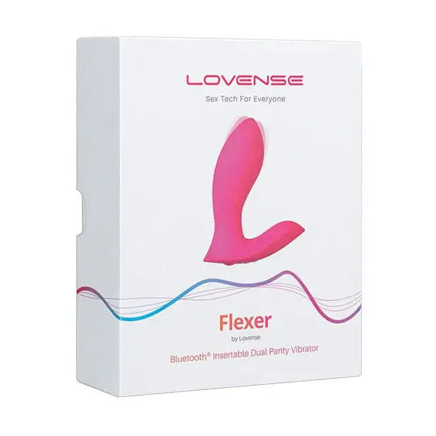 Lovense Flexer Dual Panty Vibrator - Pink