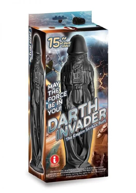 Massive Darth Invader Dildo - 15-Inch Realistic G-Spot Pleasure