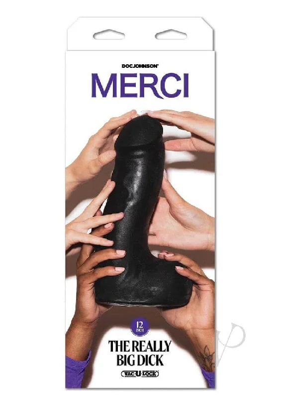 Merci Really Big Dick Black: A Massive 12-Inch Pleasure Masterpiece