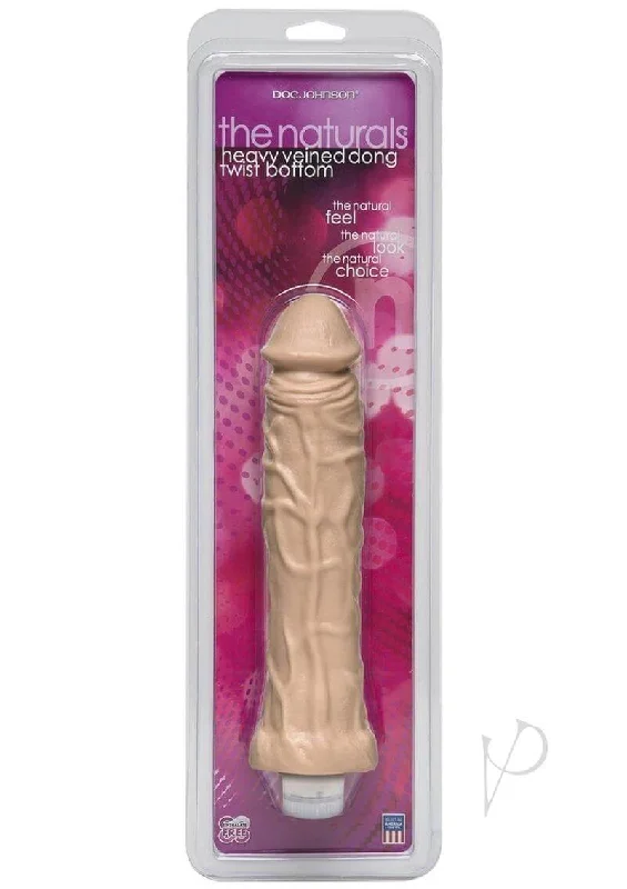 Natural Heavy Vein Dong with Vibrations - Lifelike Pleasure, Made in America