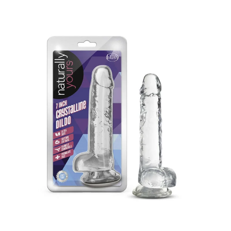 Blush Novelties Naturally Yours 7-Inch Diamond Crystalline Dildo - Realistic Pleasure Guaranteed