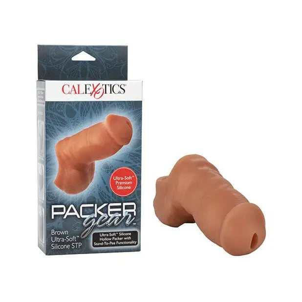 Packer Gear 4" Ultra Soft Silicone STP (Stand-To-Pee) Packing Penis by CalExotics