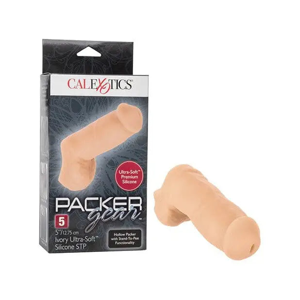 Packer Gear 5" Ultra Soft Silicone STP (Stand-To-Pee) Packing Penis by CalExotics