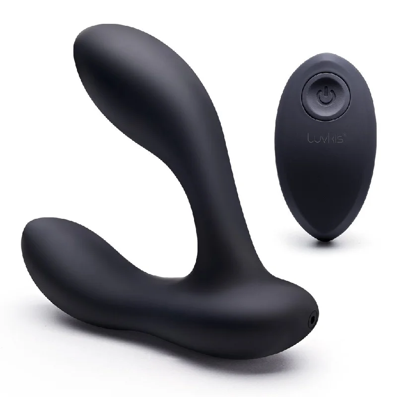 Luvkis Remote Control Wireless Prostate Massager Pro 3, Black