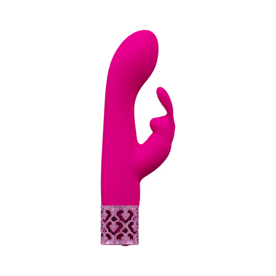 Royal Gems Royal Rabbit Silicone Rechargeable Vibrator