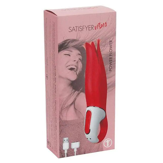 Satisfyer Vibes Power Flower - Red