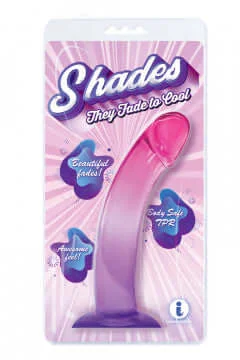 Shades Jelly Gradient Dong: Luxurious Pink to Purple Transition (Large)