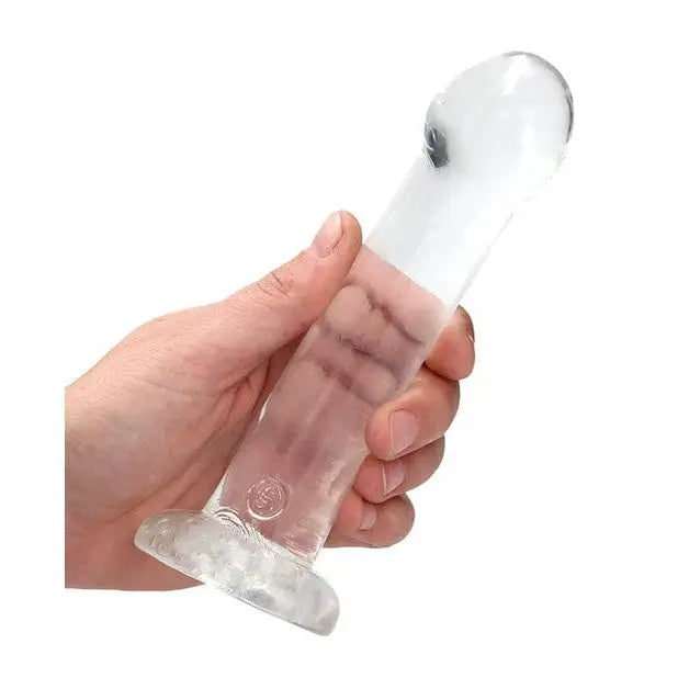 Shots Realrock Crystal Clear 7" Dildo