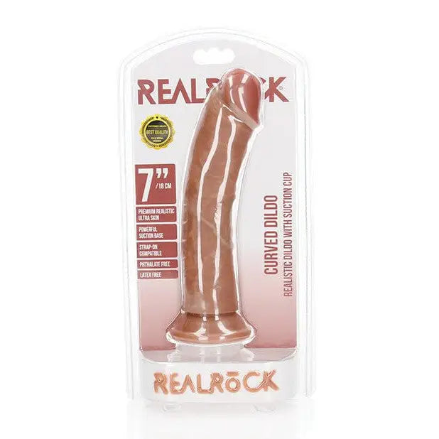 Shots Realrock Realistic 7" Curved Dildo