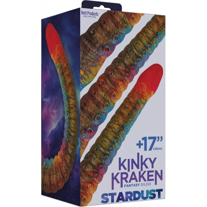 Stardust Kinky Kraken 17-Inch Silicone Dildo - Bendable Tentacle Pleasure