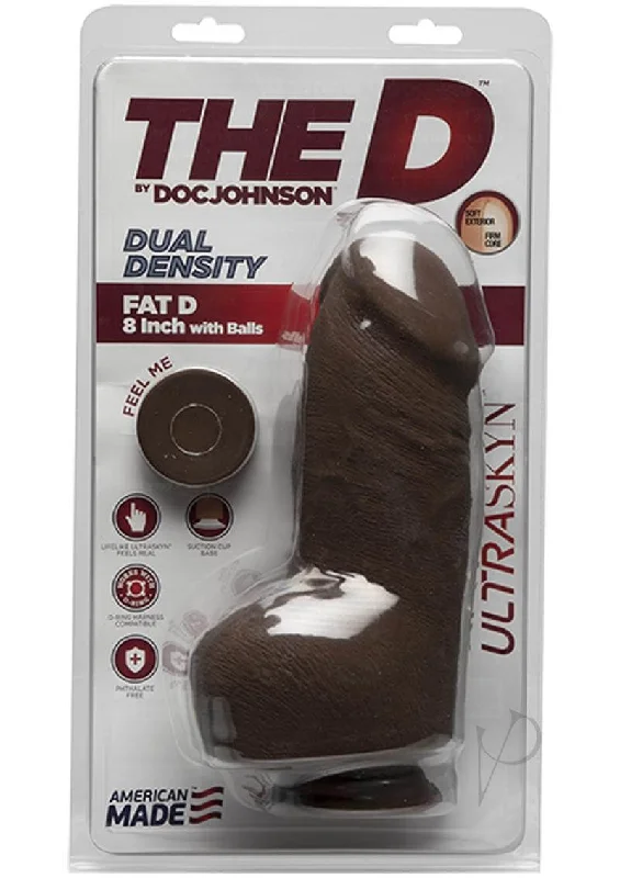 The D Fat D W/Balls ULTRASKYN 8 Chocolate | Experience Ultimate Realism and Fulfillment