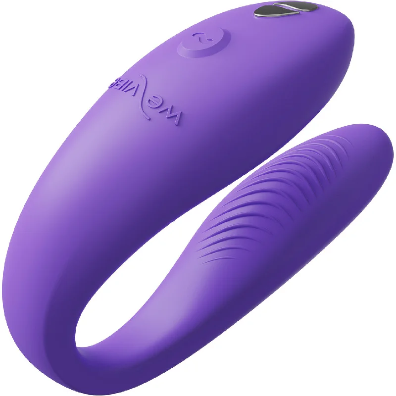 We-Vibe Sync Go App Enabled Waterproof Rechargeable Couples Vibrator - Purple