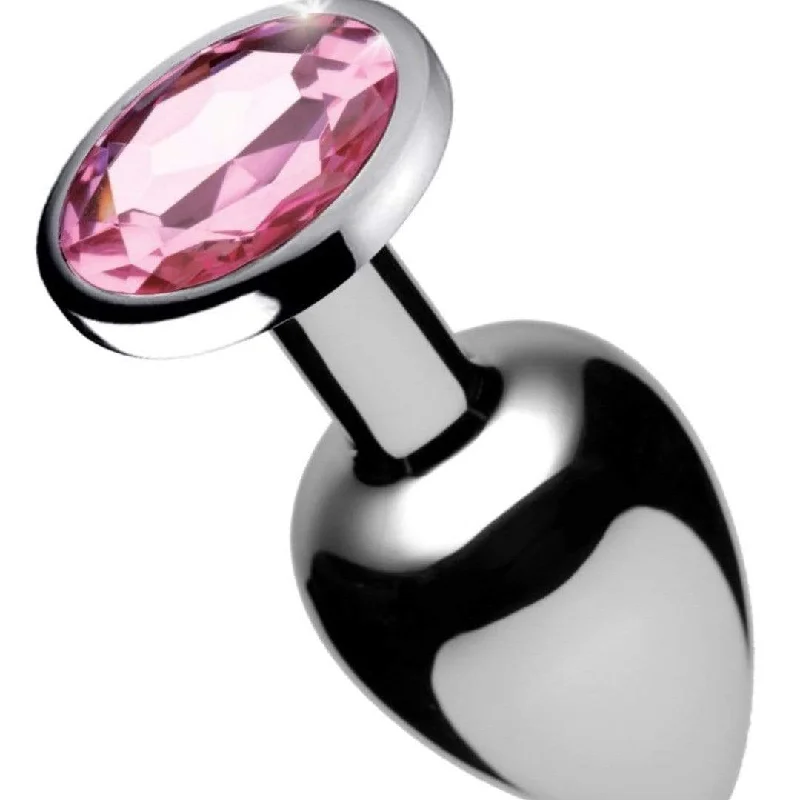 Booty Sparks Large Pink Gem Anal Plug