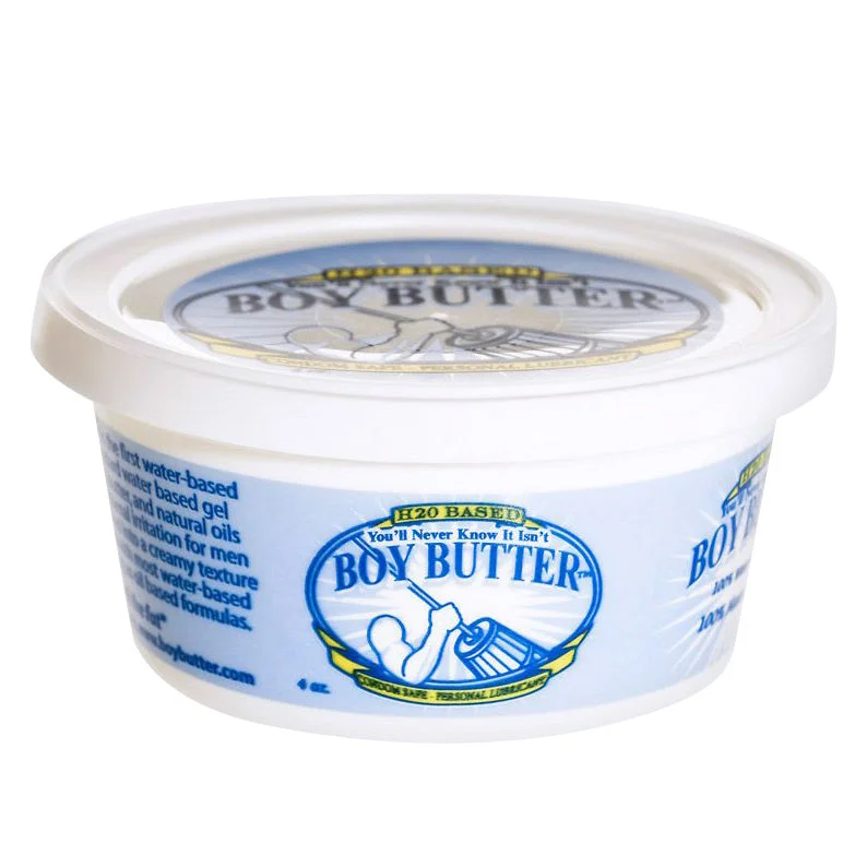 Boy Butter H20 - The Ultimate Water-Based Cream Lubricant - 4oz.