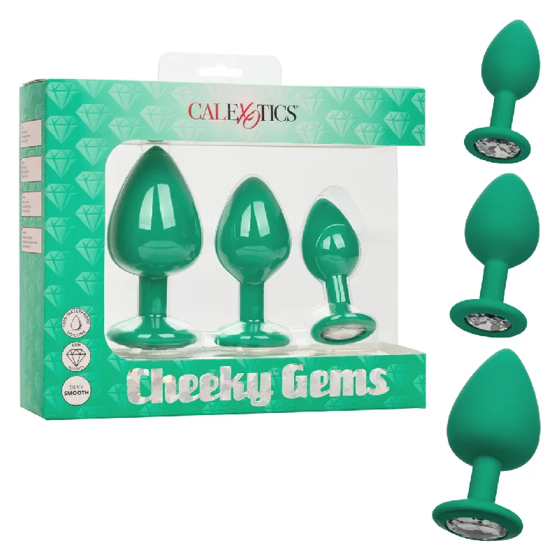 Cheeky Gems Sparkling Gem Butt Plug Set