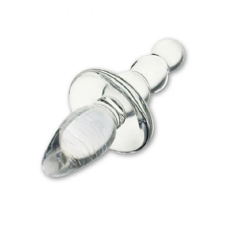 Glas Titus Beaded Butt Plug