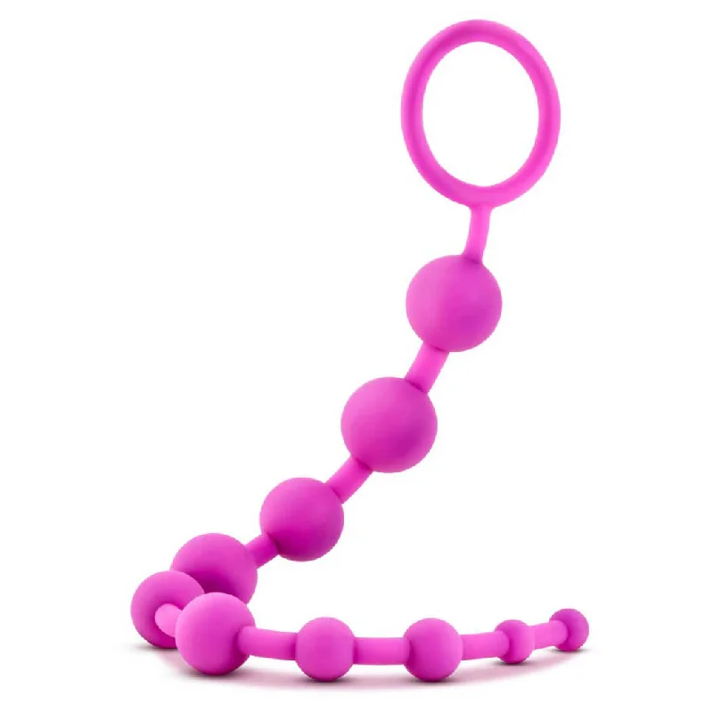 Luxe 12.5" 10 Silicone Anal Beads