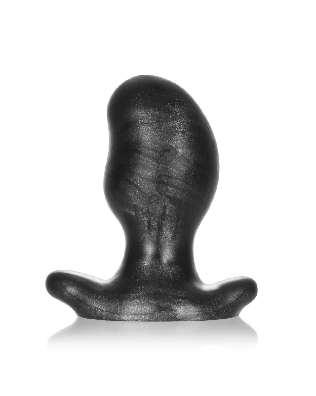 Oxballs Ergo Medium 4.75 Inch Snug Long Wear Silicone Butt Plug - Smoke