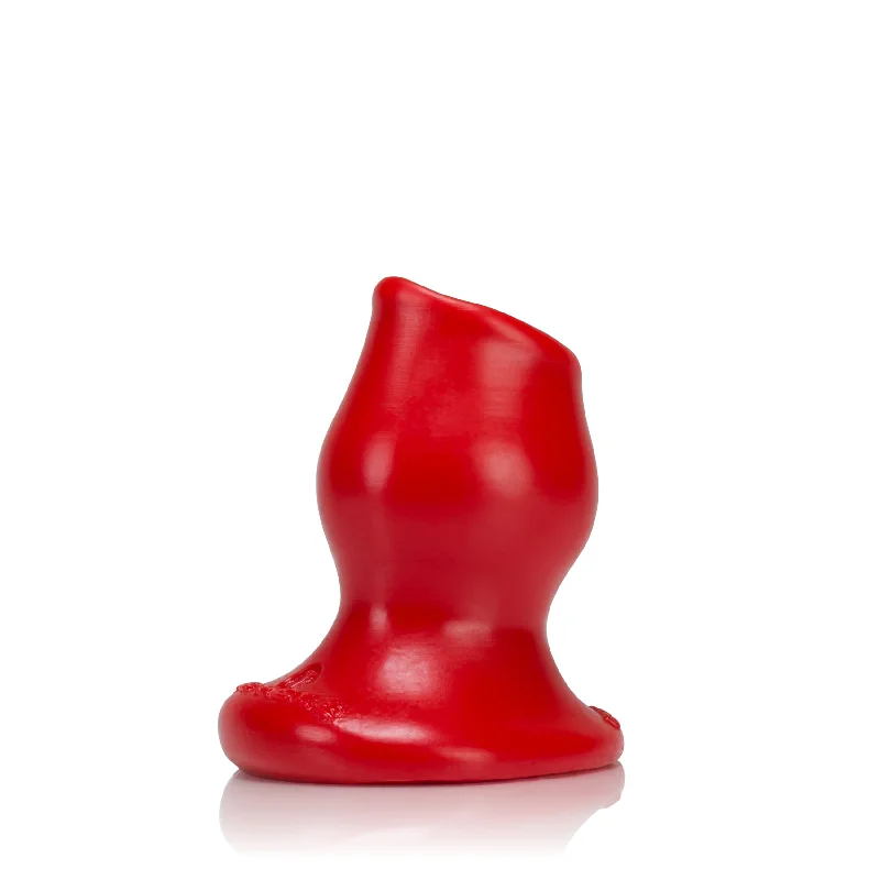 Oxballs Pighole Hollow Plug Red