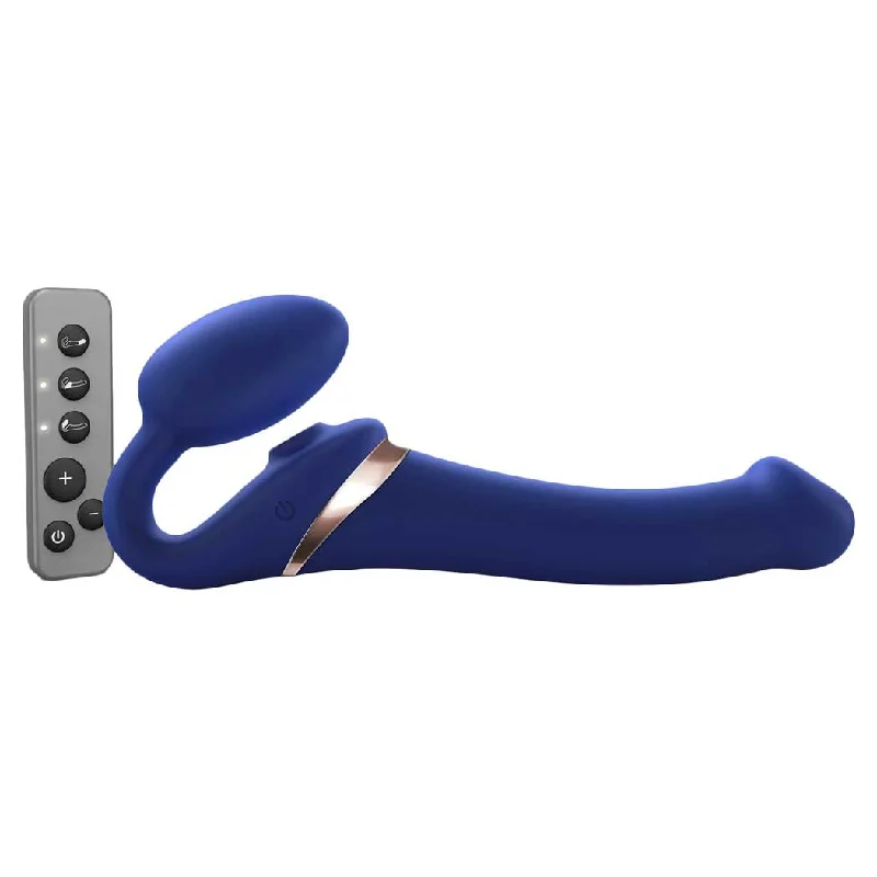 Strap-On-Me Vibrating Multi Orgasm Bendable Strap-on