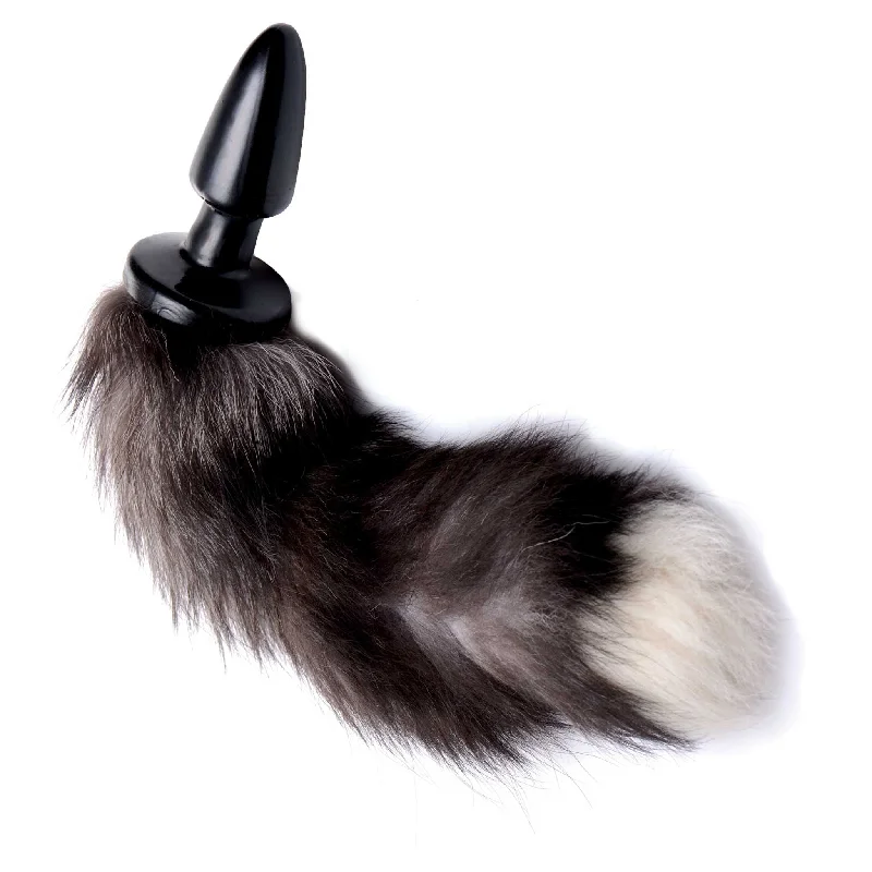 Tailz Fox Tail Anal Plug - Gray