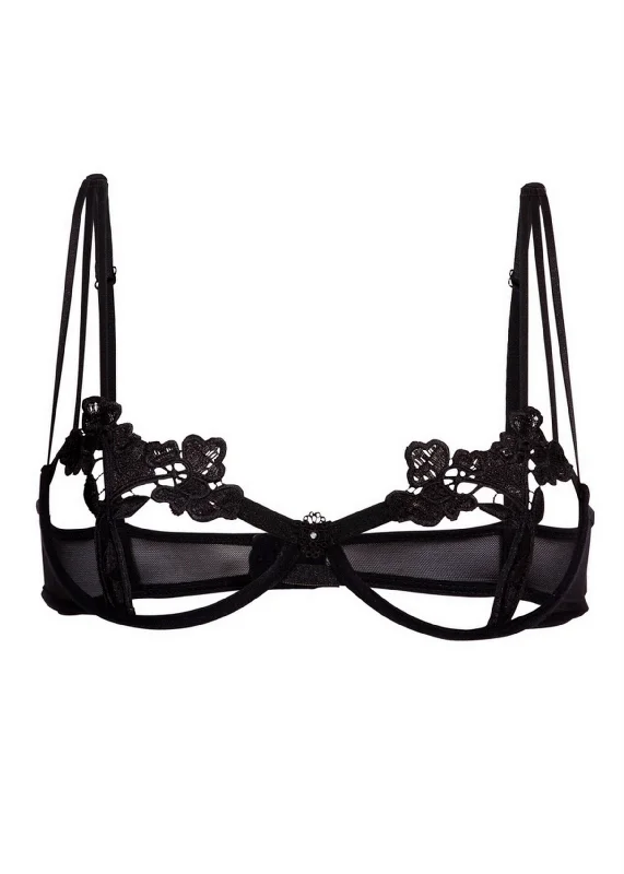 Nova Ouvert Cup Bra (Black)