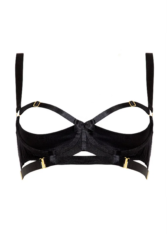 Signature Gia Shelf Bra (Black)