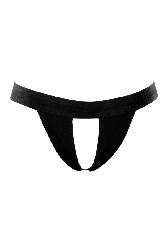 Tapage Nocturne (Black) Open Thong