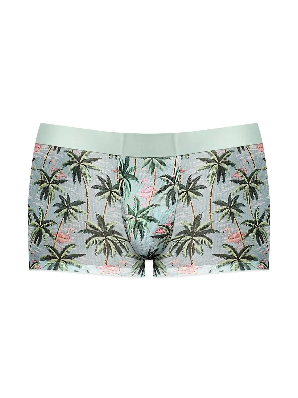 Sheer Prints - Seamless Sheer Short - Large -  Flamingo