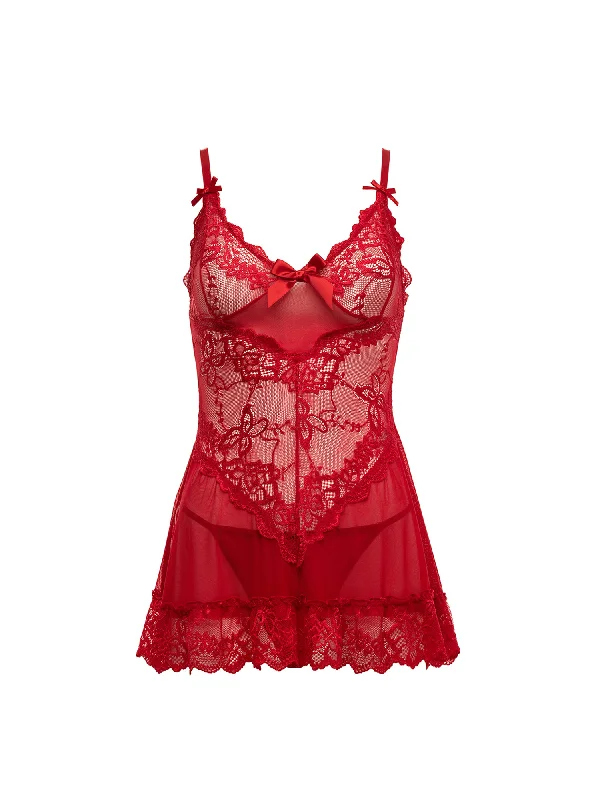 Valentine Lacey Babydoll